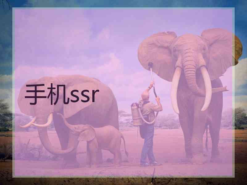 手机ssr