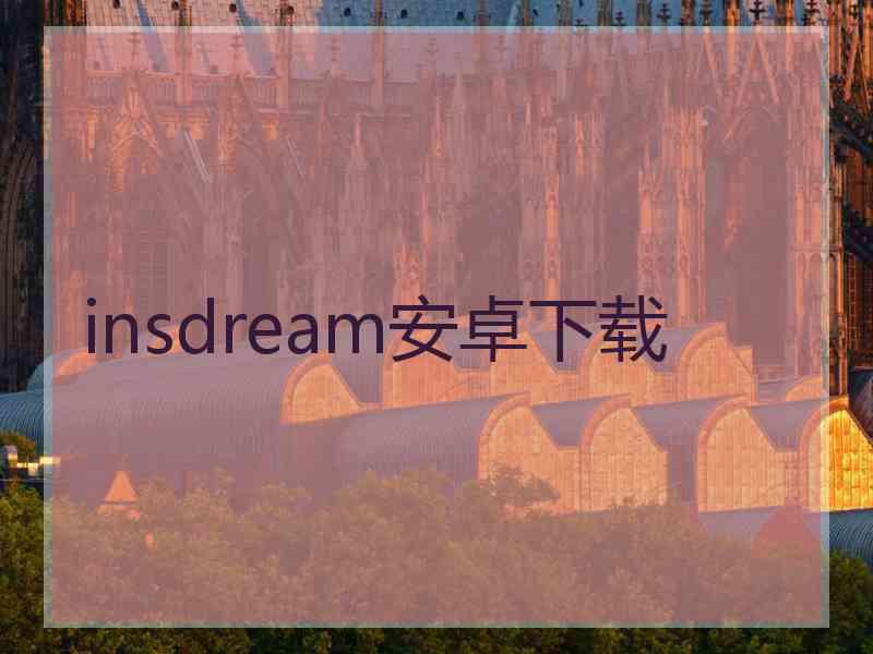 insdream安卓下载