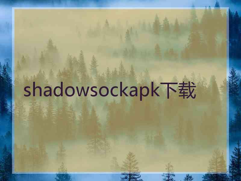 shadowsockapk下载