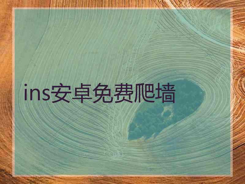 ins安卓免费爬墙
