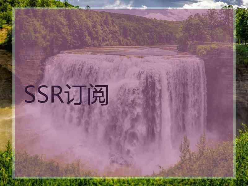 SSR订阅