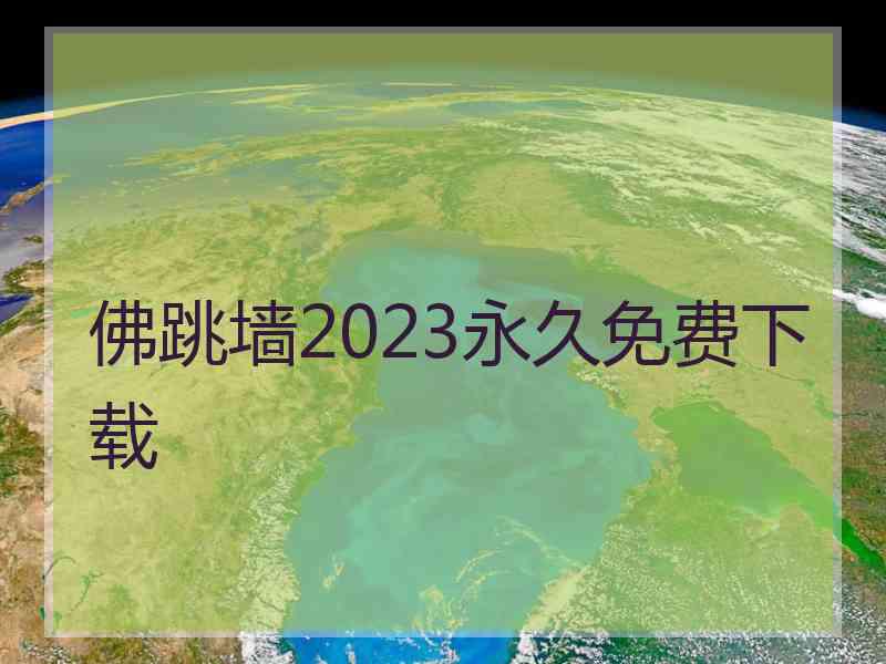 佛跳墙2023永久免费下载