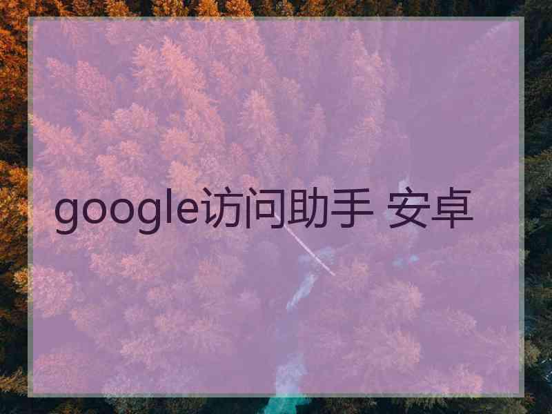 google访问助手 安卓