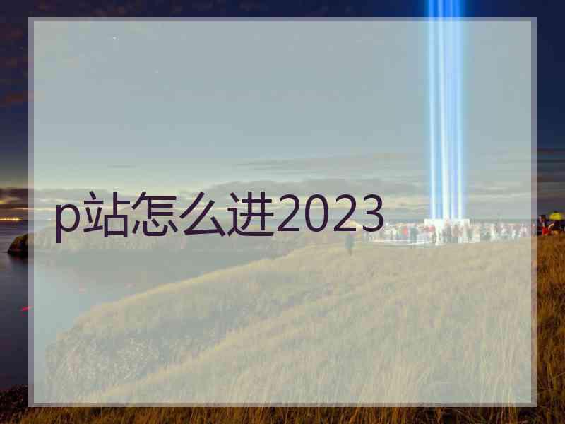 p站怎么进2023