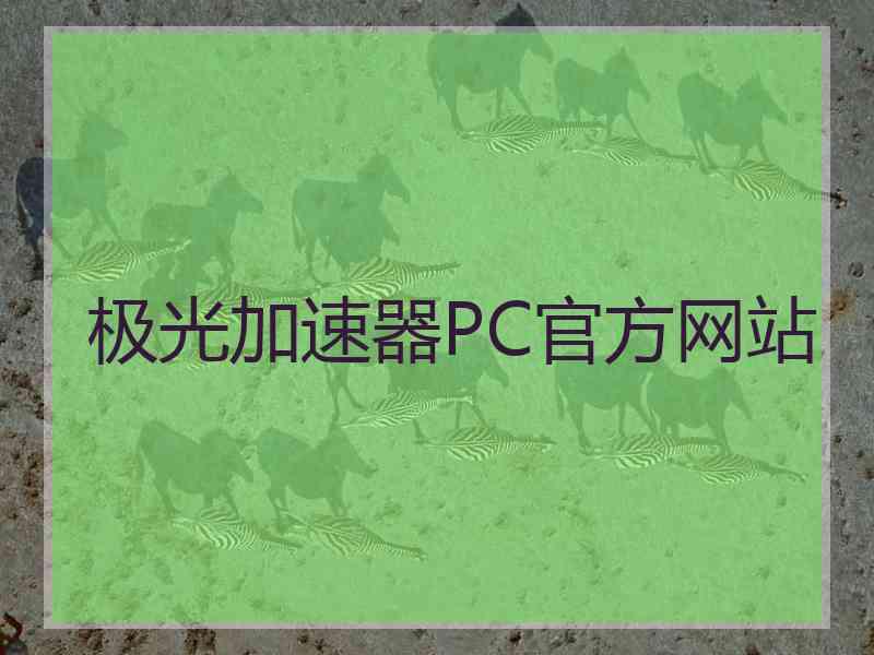 极光加速器PC官方网站