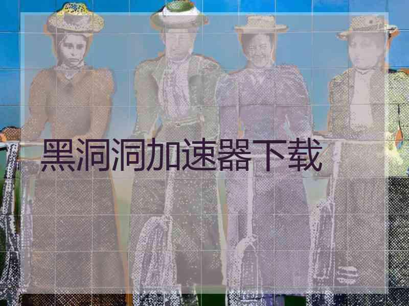 黑洞洞加速器下载