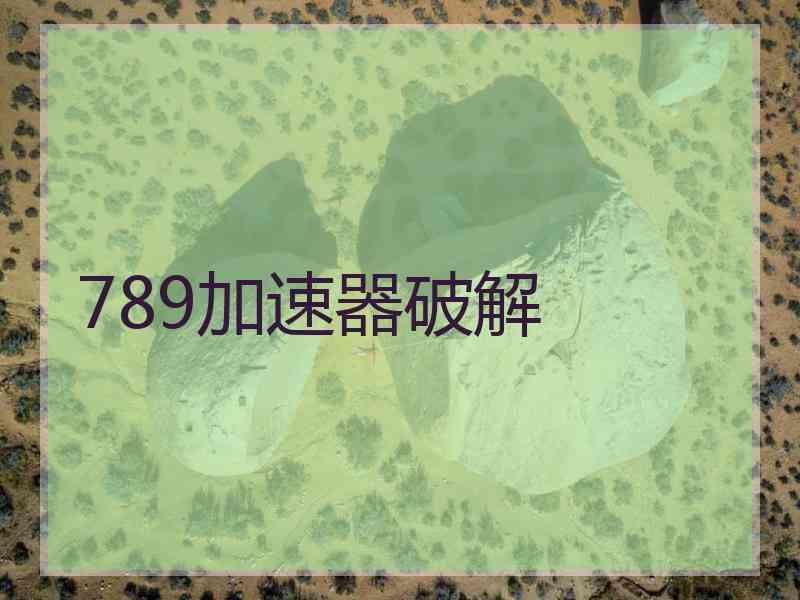 789加速器破解