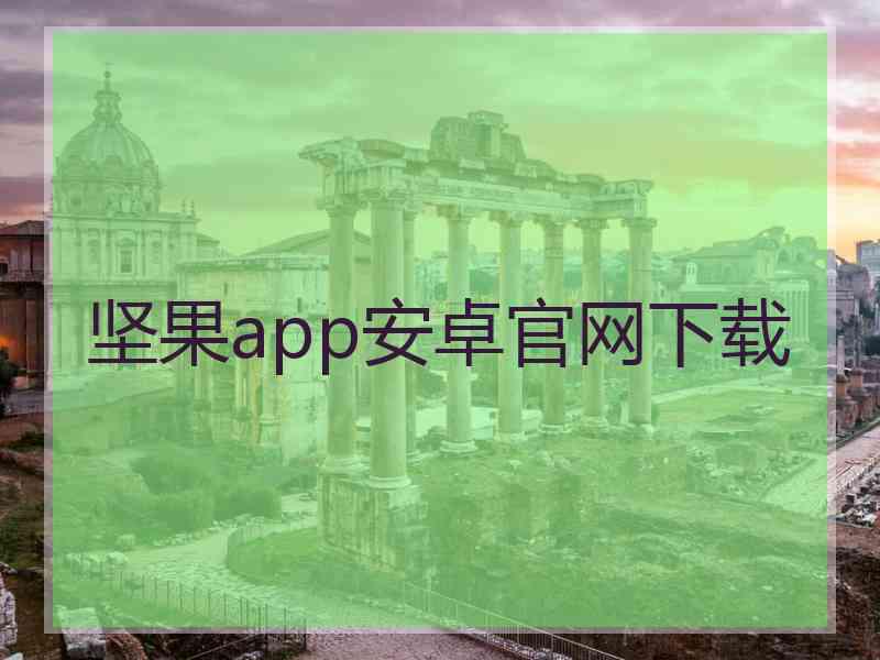 坚果app安卓官网下载