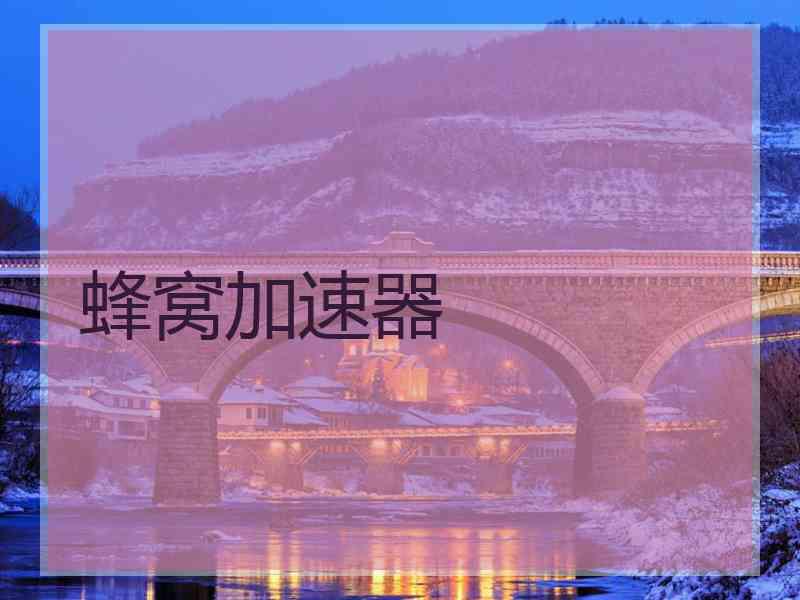 蜂窝加速器