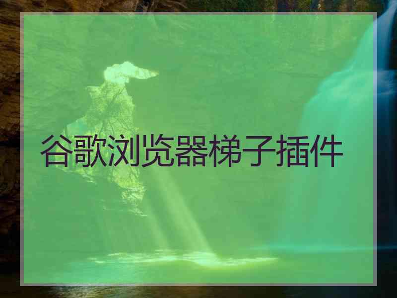 谷歌浏览器梯子插件
